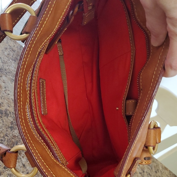 Dooney & Bourke Tan Satchel - Picture 6 of 6